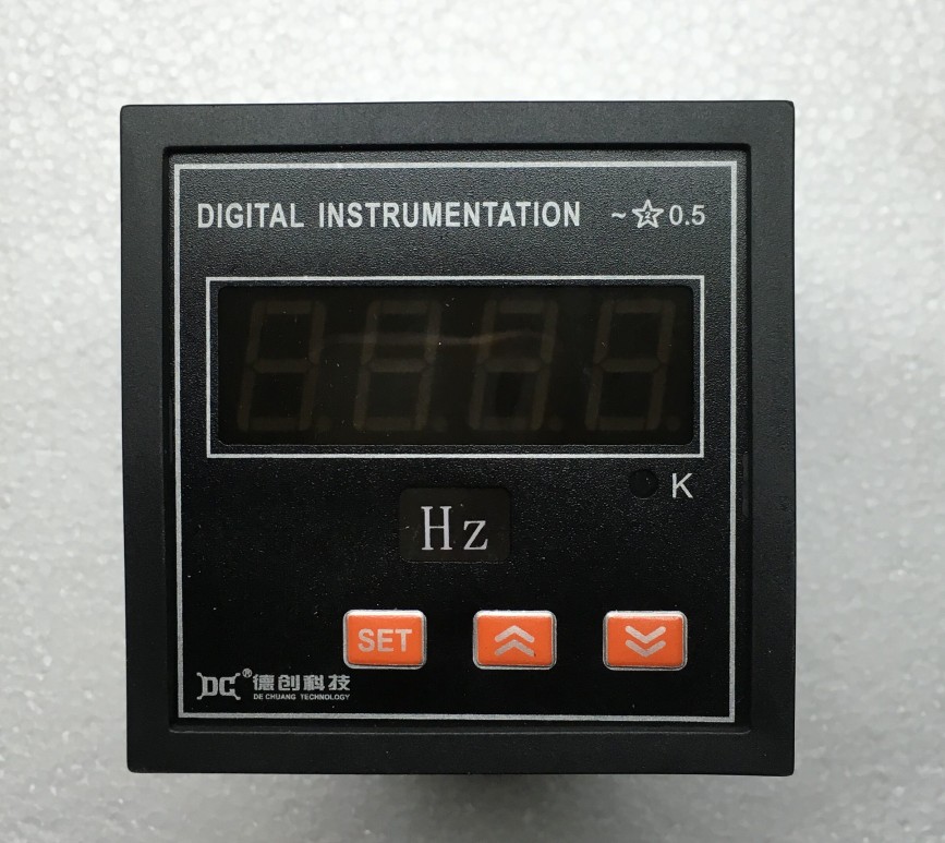 智能可编程直流频率表PD800-AUI 0-50HZ/4-20mA 变频器专用频率表