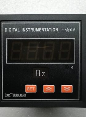 智能可编程直流频率表PD800-AUI 0-50HZ/4-20mA 变频器专用频率表