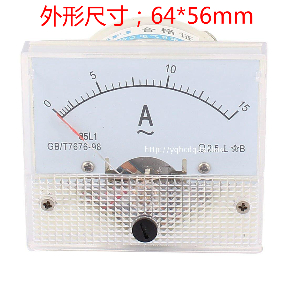 交流电流表85L1-15A  交流电流表