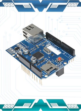 Ethernet W5100网络扩展板模块SD卡扩展MEGA 兼容UNO R3