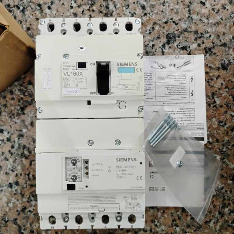 询价西门子 3VL1705-1EH43-8CB1-Z VL160X50A+RCD议价