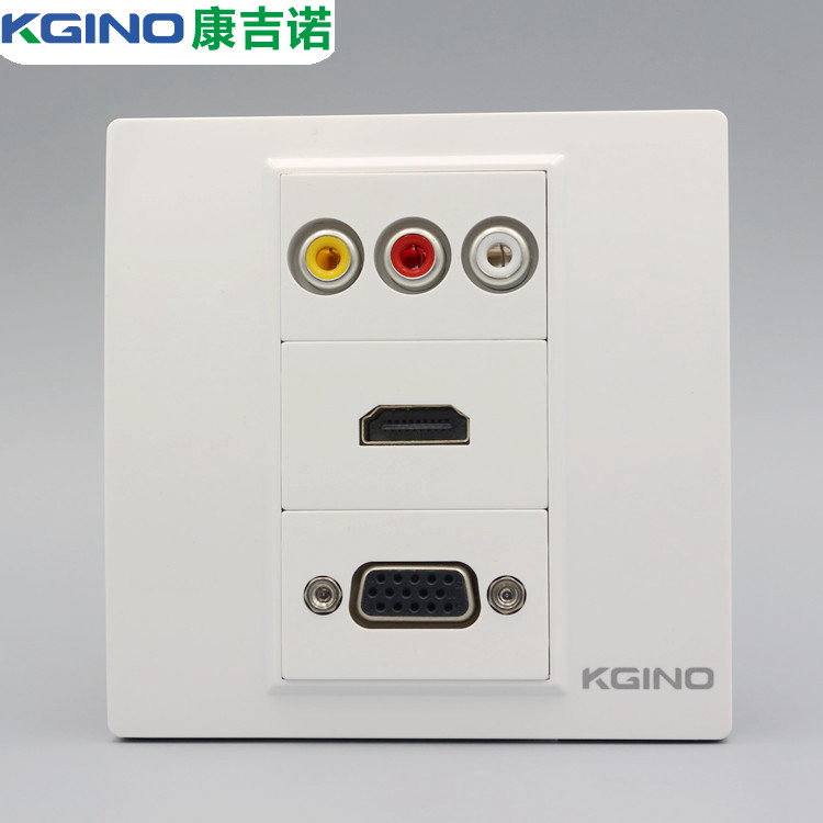 康吉诺型加直头音视频插