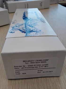 美国BJC电极 ,工业PH电极,S400-RT330-A10FF pH电极 pH传感器