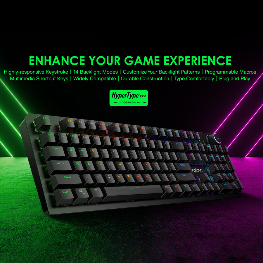 出口青轴机械键盘104键多彩背光 游戏键盘带手托带多媒体音量旋钮