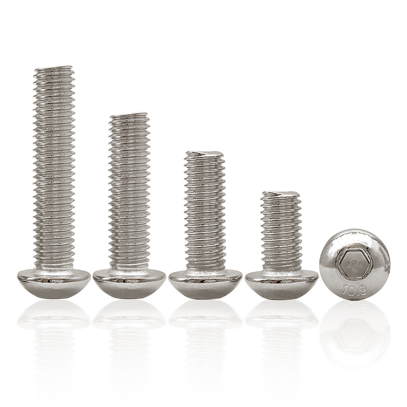 级高强度镀镍内六角螺丝