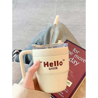 创意保温马克杯不锈钢水