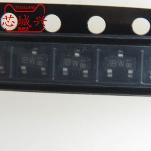 20只 半导体 65V BC846B 100mA 丝印1BW SOT 晶体三极管NPN
