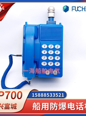 富城船用防爆自动电话机DP700防爆遥控台CT4本安型壁挂式12-48V