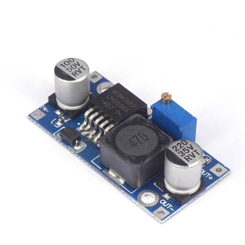 DC-DC 降压电源模块 3A可调降压模块 LM2596 稳压 24V转12V 5V 3V