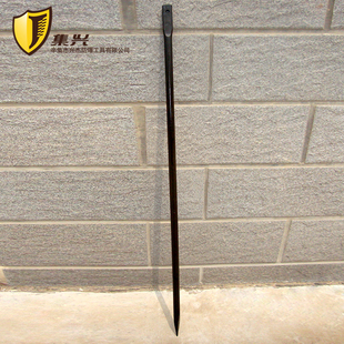 接地钢钎22mm粗 地线钎圆钢撬棍1000\1200\1300\1500mm钢钎子
