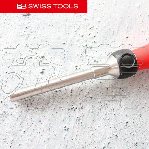 瑞士原装PB SWISS TOOLS棘轮柄螺丝刀 带磁性 1/4 PB 8510.R系列