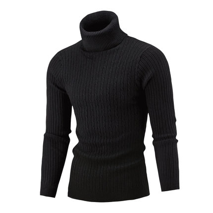 Men winter warmth turtleneck sweater pullover knitwear 毛衣