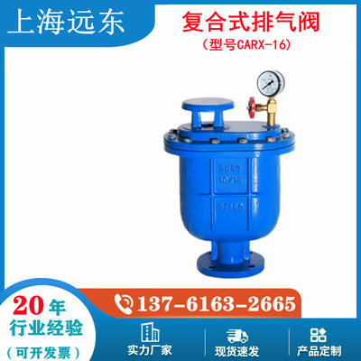 CARX复合式排气阀 快速自动进排气阀 空气阀DN25 32 40 50 65 80