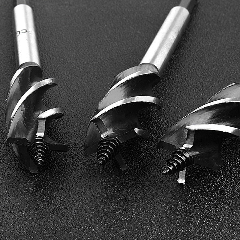 木工开孔器四刃槽电板手