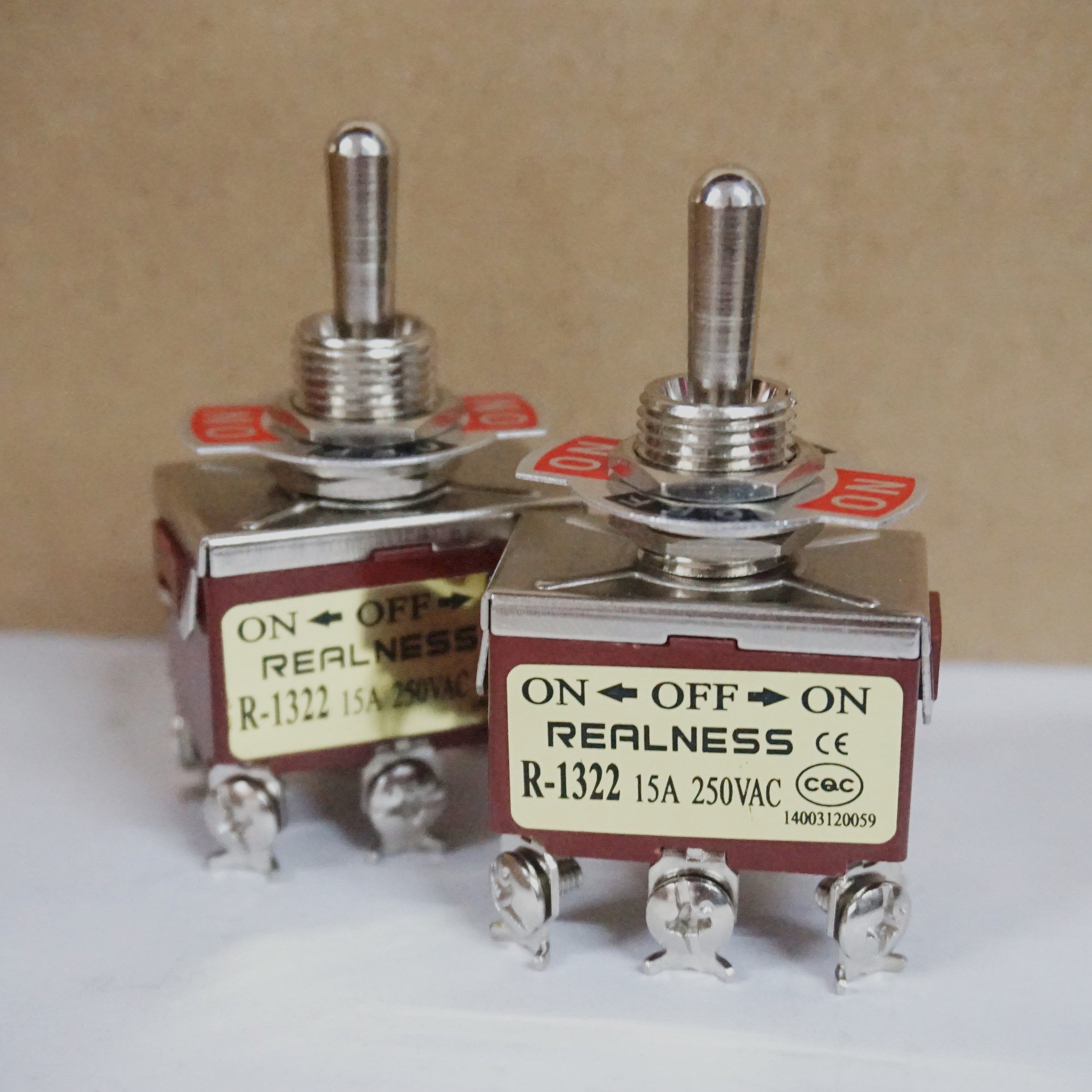 银触点摇臂开关钮子开关 R-1322 六脚三档 15A,居家布艺,窗帘面料,淘宝优惠券,粉丝福利购,淘宝优惠卷