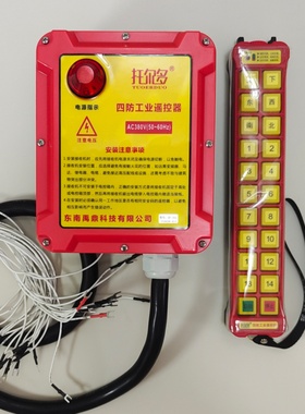行车遥控器F24-20S工业无线遥控器行吊四防遥控器禹鼎DF20S起重机