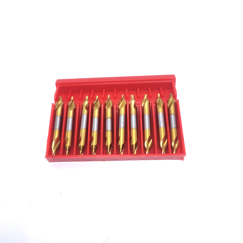 正品宏峰全磨制镀钛螺旋槽中心钻A1.5 A2 A3 A4 A5 A6 B2 B3 B4