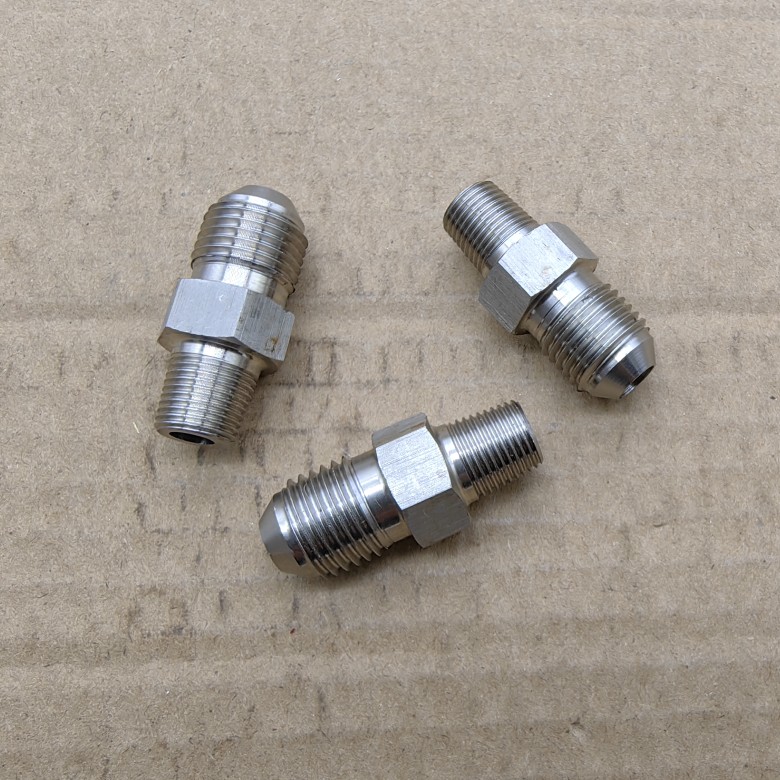 外丝转型不锈钢材质高压