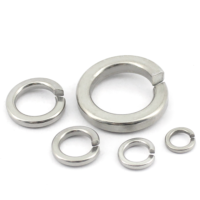 304不锈钢GB859轻型弹垫弹簧垫圈弹垫片2M2.5M3M4M5M6M8M10M12M16