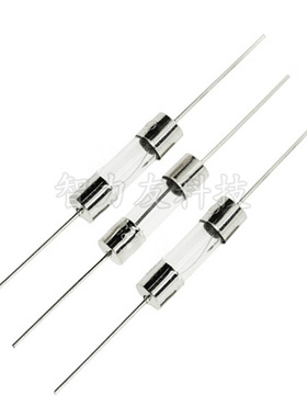 5*20mm 2A 250V 带引脚玻璃保险管 带引线保险丝 5X20 F2AL250V