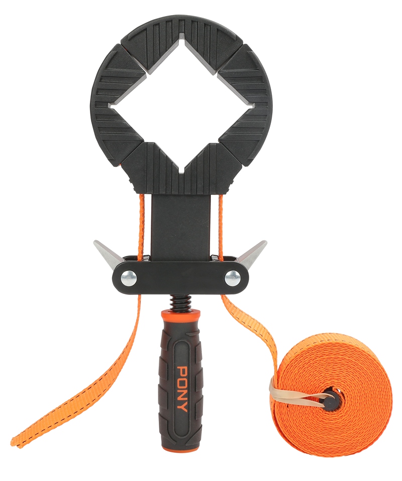 布带夹PONY JORGENSEN木工夹具异形固定夹不规则形状夹紧器棱角夹