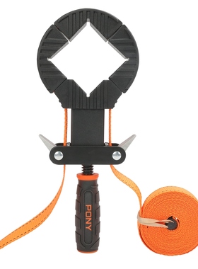 布带夹PONY JORGENSEN木工夹具异形固定夹不规则形状夹紧器棱角夹