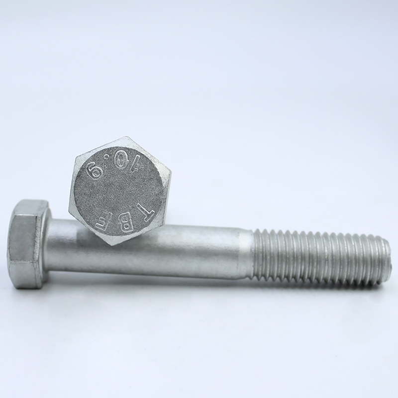 达克罗级外六角螺栓半牙