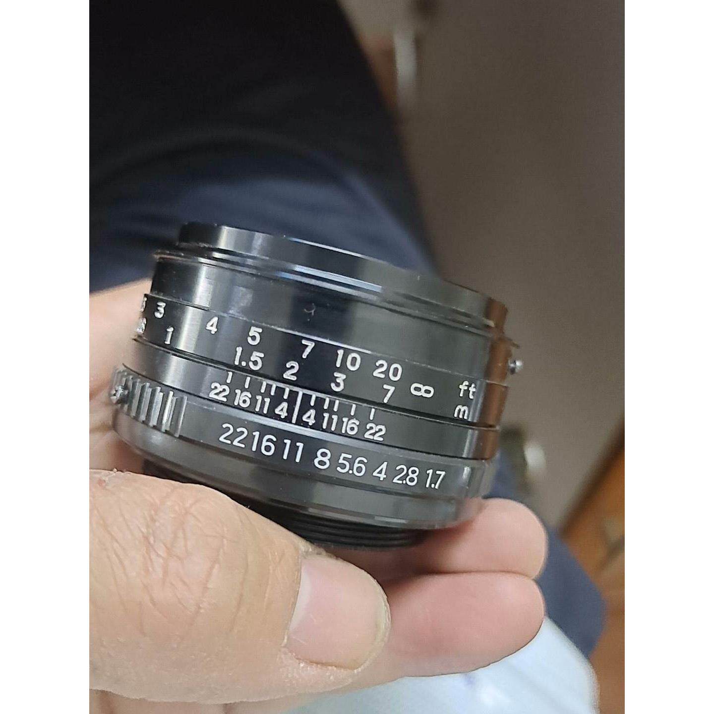 释迦自动化相机f50mm/F1.7F1.8小距离0.45微距标头