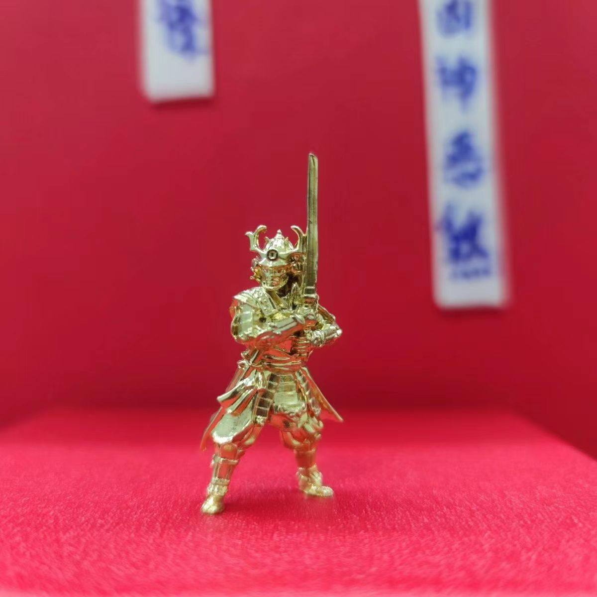 纯铜竖刀流浪武士浪人兵人手办幕府武士古代模型桌面摆件军事对战,金属材料及制品,金属罐/桶/瓶,淘宝优惠券,粉丝福利购,淘宝优惠卷