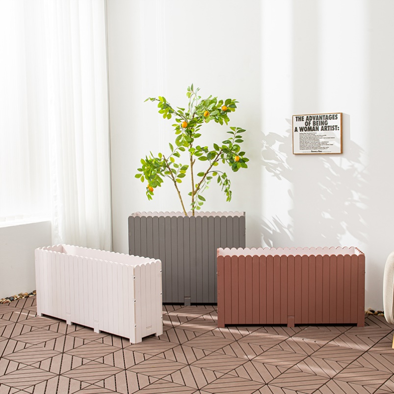 花箱种植槽长方形户外庭