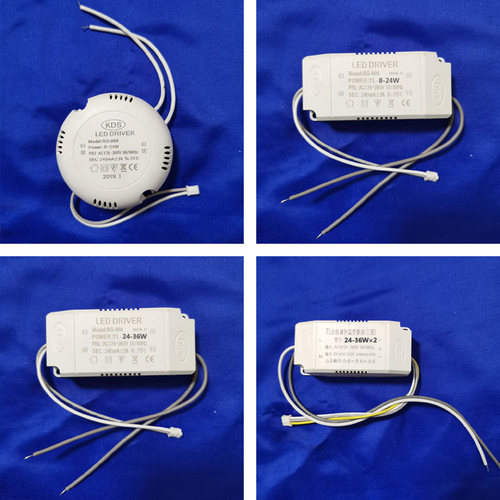 LED驱动电源DRIVER吸顶灯变压器8w24w36瓦三色分段整镇流启动火牛