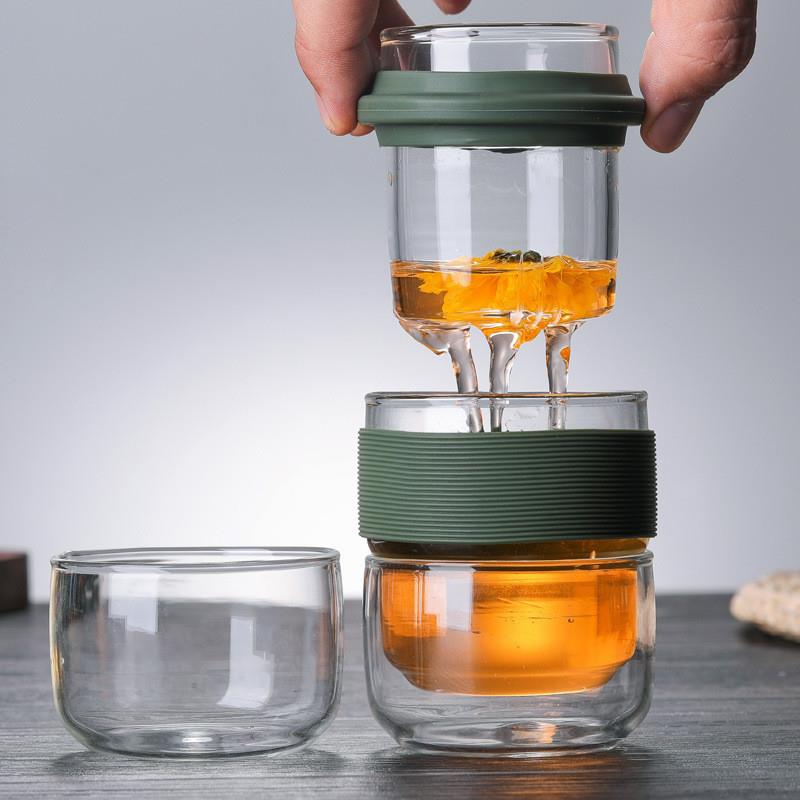 新款户外旅行便携茶水杯