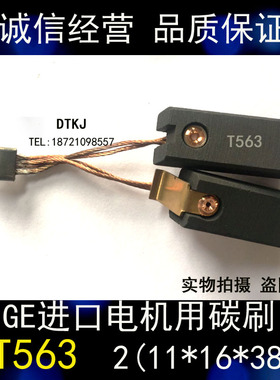 适用GE电机碳刷 T563 SA45 SA40 D376N 2*(11*16*38MM长电刷