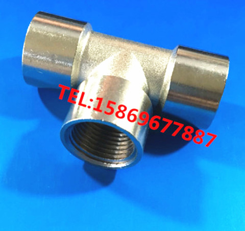 高品质铜镀镍气动直角弯头1分2分3分4 6分内外丝牙弯头内外螺三通