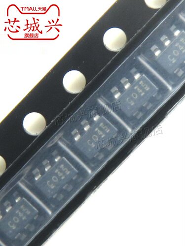 原装正品 SN74LVC2G04DBVR丝印C045 SOT-23-6双路反相器芯片 10只
