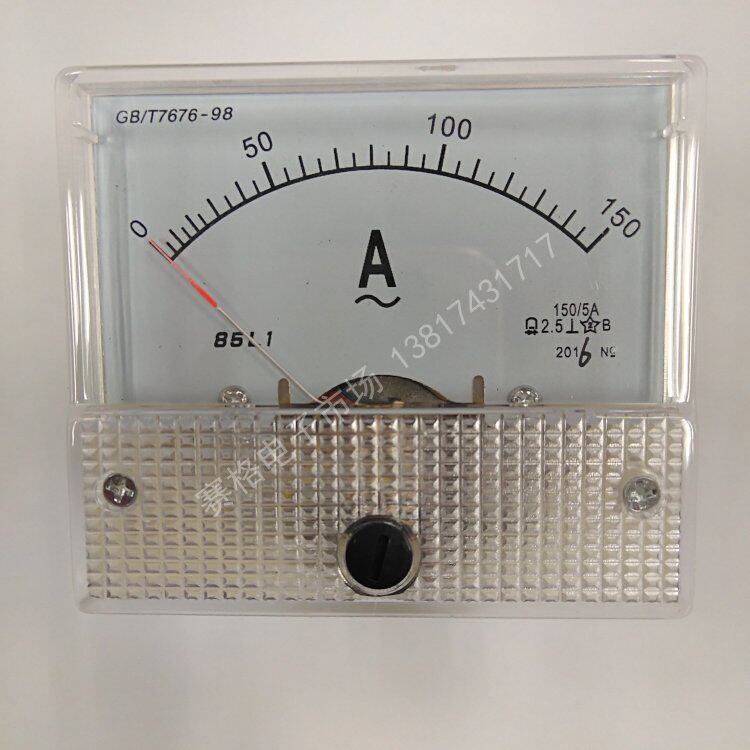 85L1 150/5A 200 300/5A 500/5A 600/5A交流电流表指针表AC安培表