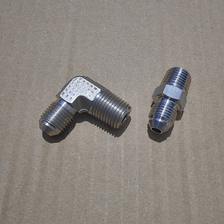 不锈钢接头转型扩口油管