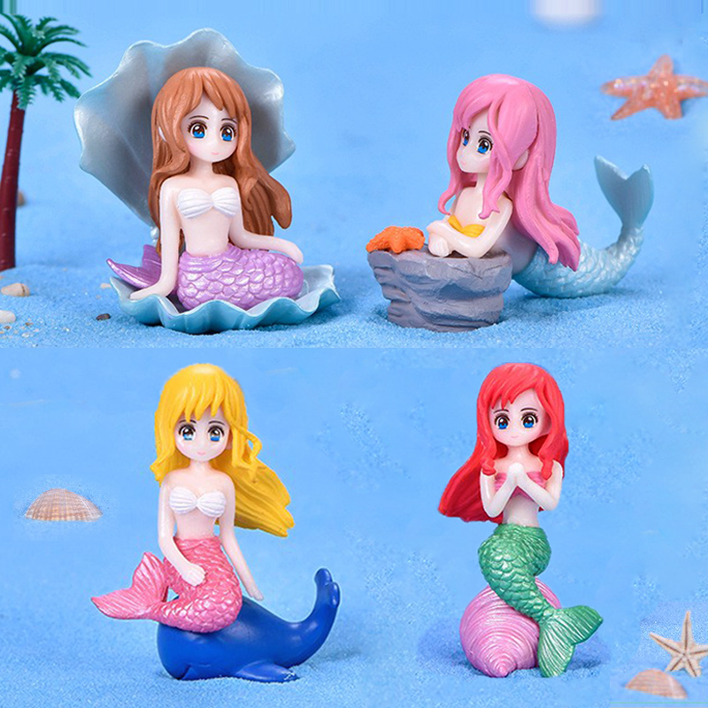 水族鱼缸贝壳海星美人微