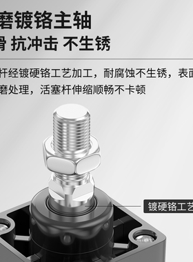 乐清市朝日气动TSC32X100-S带磁TSC32X150气缸标准SC32X200*300