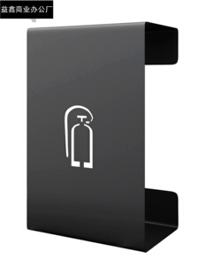 灭火器装饰箱 放置箱消防器材加厚不锈钢镀钛抗指纹高端设计可定