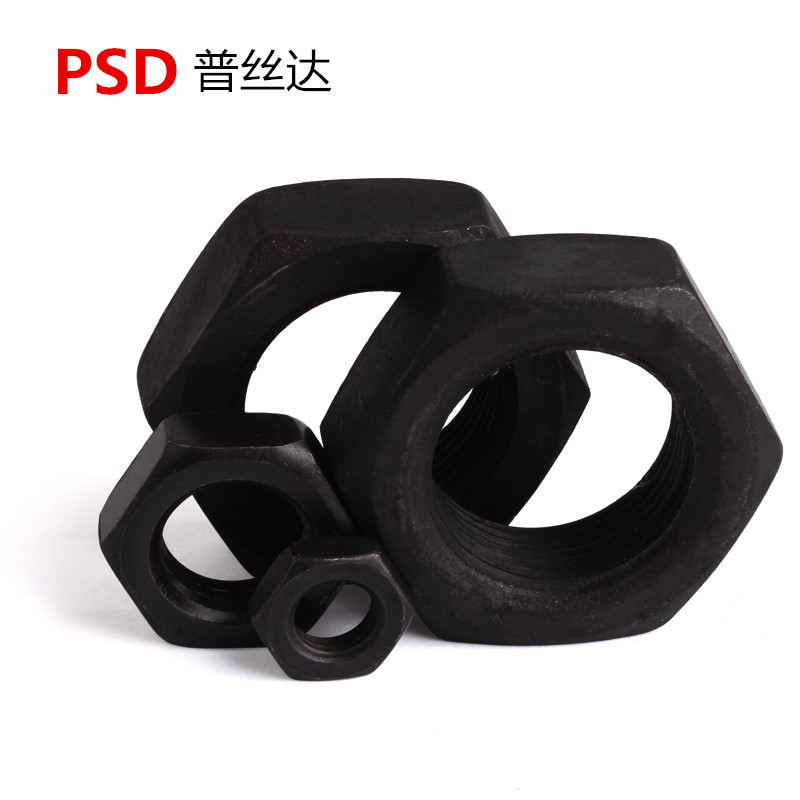 8级GB6173六角细牙正牙薄螺母M12-M48  六角细牙反牙薄螺母M30*2