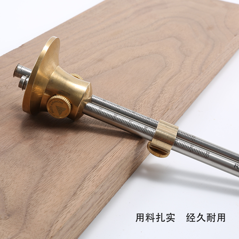 欧式划线器双轴微调木工