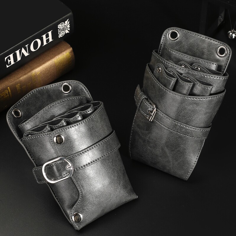 剪刀包发型师专用高级感美发时尚腰包斜跨剪子包造型师工具包个性