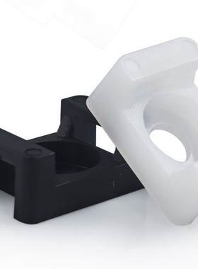 HC-1S/2S/2/2H/7/1马鞍型扎带固定座STM配线固定器束线卡螺丝孔座