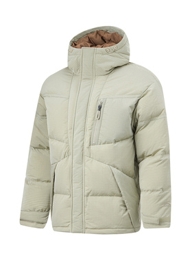 正品李宁23冬时尚系列男子短羽绒服AYMT065-1-4-5