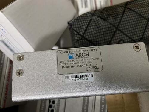 原装正品AES60E-12S ARCH开关电源60W DC12V5A