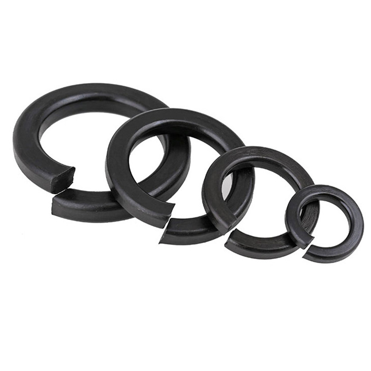 猛级黑色高强度弹垫圈开