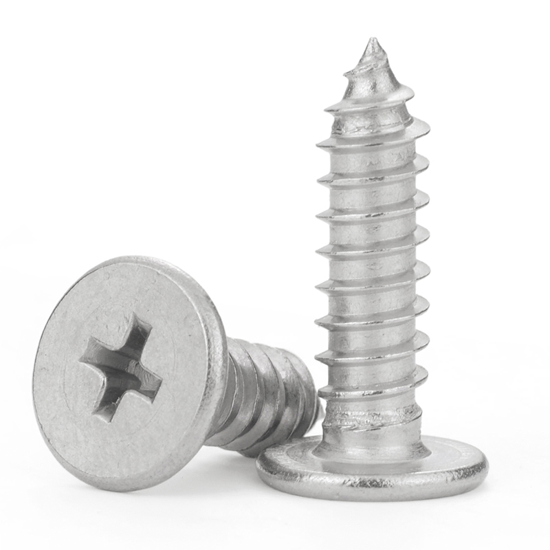 不锈钢薄平头自攻螺丝超