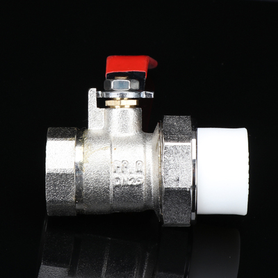 奥华ppr内丝活接铜球阀C型20 4分6分25ppr pb pert内牙活接铜阀门