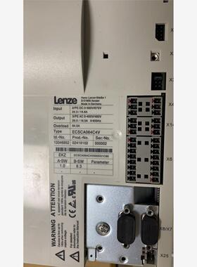 最新到货伦茨ECSCA064C4V变频器全新带产品合格证明，